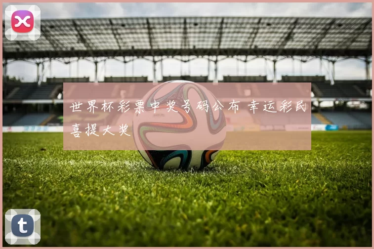 世界杯彩票中奖号码公布 幸运彩民喜提大奖