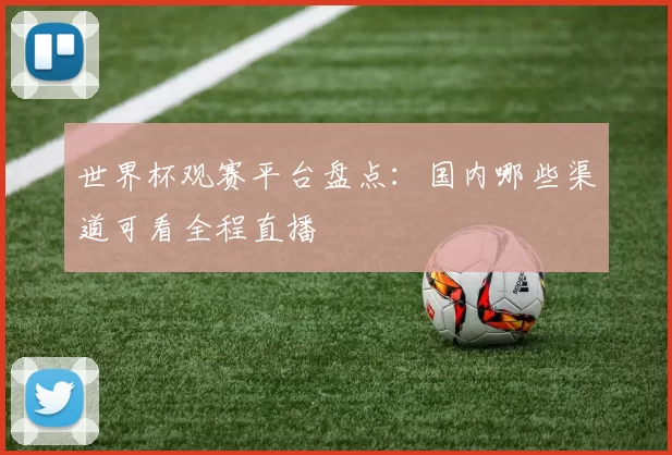 世界杯观赛平台盘点:国内哪些渠道可看全程直播
